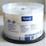 Lyreco 50 x cd - r  spindle pro - 700mb / 80mn / 52x