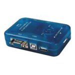 M - cab - commutateur cran - clavier - souris / usb - 2 x kvm / usb - 1 utilisateur local - ordinateur ...