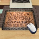 Maiyaca tapis de souris en caoutchouc, impression de luxe ouija, personnalis, peau antidrapante, d ...