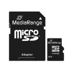 Mediarange - carte mmoire flash (adaptateur microsdhc - sd inclus(e)) - 32 go - class 10 - micro sdhc ...