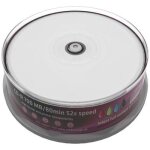 Mediarange inkjet fullsurface - printable - 25 x cd - r - 700 mo (80 min) 52x - surface imprimable par ... Mediarange inkjet fullsurface - printable - 25 x cd - r - 700 mo (80 min) 52x - surface imprimable par ...