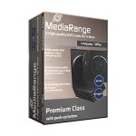 Mediarange retail pack 4er - dvd - box - bo�tier pour dvd - capacit� : 4 cd / dvd (pack de 5)