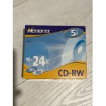 Memorex 5 pack cd - rw 700 mb 80 min 16x - 24x