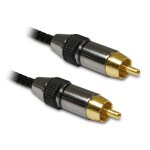 Metronic 419201 cble rca m / m 1, 5 m noir