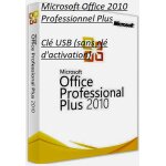 Microsoft office 2010 professionnel plus cl usb (sans cl d'activation)