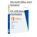 Microsoft office 2013 standard clé usb (sans clé d'activation Microsoft office 2013 standard clé usb (sans clé d'activation