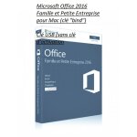 Microsoft office 2016 famille et petite entreprise pour mac (clé ; bind ; ) clé usb (sans clé d'activation ... Microsoft office 2016 famille et petite entreprise pour mac (clé ; bind ; ) clé usb (sans clé d'activation ...