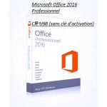 Microsoft office 2016 professionnel cl usb (sans cl d'activation)
