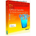 Microsoft office famille et petite entreprise 2010 cl usb (sans cl d'activation) langue franais