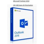 Microsoft outlook 2016 cl usb (sans cl d'activation