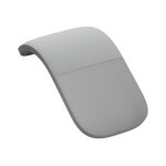Microsoft surface arc mouse - souris - optique - 2 boutons - sans fil - bluetooth 4. 1 - gris clair - ...