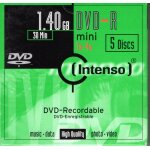 Mini dvd - r 1. 40gb 30 min enregistrable boîte de 5 disques Mini dvd - r 1. 40gb 30 min enregistrable boîte de 5 disques