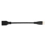 Mini or plaqu� hdmi m�le � mini hdmi femelle convertisseur adaptateur c�ble cordon pour ordinateur portable ...