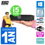 Mini pc dell optiplex 7040 micro i5 - 6500t ram 32go ssd 2to hdmi windows 10 wifi