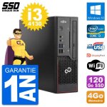 Mini pc fujitsu esprimo c720 sff intel i3 - 4130 ram 4go ssd 120go windows 10 wifi