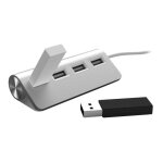 Mobility lab hub cylindre - concentrateur (hub) - 4 x usb 2. 0 - ordinateur de bureau