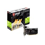 Msi n730k - 2gd3 / lp - carte graphique - gf gt 730 - 2 go ddr3 - pcie 2. 0 profil bas - dvi, hdmi, vga ...