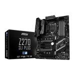 Msi z270 sli plus - carte - mère - atx - lga1151 socket - z270 chipset - usb 3. 1 gen 1, usb - c gen2, ... Msi z270 sli plus - carte - mère - atx - lga1151 socket - z270 chipset - usb 3. 1 gen 1, usb - c gen2, ...