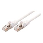Nedis - cble rseau - rj - 45 (m) pour rj - 45 (m) - 1. 5 m - sf / utp - cat 5e - moul, rond - blanc ...