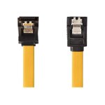 Nedis - c�ble sata - serial ata 150 / 300 / 600 - sata (f) droit / bloquant pour sata (f) inclin� / verrouilla ...