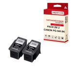 Nopan - ink - x2 cartouches compatibles pour canon pg - 540 xl pg - 540xl noir pour canon mg 2100 series ...