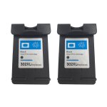 Nouveau non - oem cartouche d'encre pour hp 302 hp - 302 pour hp deskjet 2130 1110, cartouches compatibles ...