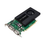 Nvidia quadro k2000d - carte graphique - quadro k2000d - 2 go gddr5 - pcie 2. 0 x16 - 2 x dvi, mini displaypor ...