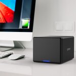 Orico ns500 - c3 5 baies usb - c / type - c 3. 1  sata botier de disque dur externe botier de disque ...