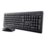Pack sans fil trust primo wireless - usb clavier et souris noir