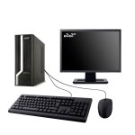 Pc acer veriton x2631g sff ecran 22  intel i3 - 4130 ram 8go ssd 960go w10 wifi