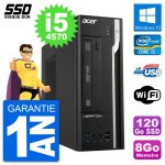 Pc acer veriton x2632g sff intel core i5 - 4570 ram 8go ssd 120go windows 10 wifi Pc acer veriton x2632g sff intel core i5 - 4570 ram 8go ssd 120go windows 10 wifi