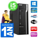 Pc acer veriton x2632g sff intel i5 - 4570 ram 8go disque dur 2to windows 10 wifi Pc acer veriton x2632g sff intel i5 - 4570 ram 8go disque dur 2to windows 10 wifi