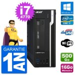 Pc acer veriton x2632g sff intel i7 - 4770 ram 16go disque 500go windows 10 wifi Pc acer veriton x2632g sff intel i7 - 4770 ram 16go disque 500go windows 10 wifi