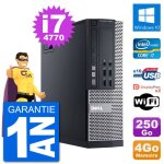 Pc dell 9020 sff intel core i7 - 4770 ram 4go disque dur 250go windows 10 wifi Pc dell 9020 sff intel core i7 - 4770 ram 4go disque dur 250go windows 10 wifi