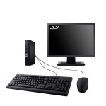 Pc dell optiplex 5050 micro ecran 22  intel i3 - 6100t ram 16go ssd 240go w11 wifi