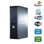 Pc dell optiplex 760 dt intel core 2 duo e8400 3ghz 2go ddr2 2 to wifi xp pro