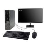 Pc dell optiplex 9010 usff ecran 27  intel i3 - 3220 ram 16go ssd 2to w10 wifi