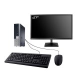 Pc dell optiplex 9020 usff ecran 27  intel i3 - 4130 ram 8go ssd 2to w10 wifi