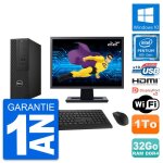 Pc dell t3420 sff ecran 22 intel g4400 ram 32go disque 1to hdmi windows 10 wifi Pc dell t3420 sff ecran 22 intel g4400 ram 32go disque 1to hdmi windows 10 wifi
