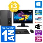 Pc fujitsu e700 dt ecran 27  intel i3 - 2120 ram 16go disque 250go windows 10 wifi