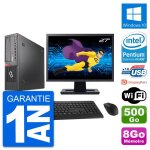 Pc fujitsu e920 dt ecran 27  intel g3220 ram 8go disque 500go windows 10 wifi