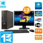 Pc fujitsu esprimo c720 sff core i3 - 4130 4go disque 1to wifi w7 ecran 27