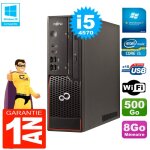 Pc fujitsu esprimo c720 sff core i5 - 4570 8go 500go graveur dvd wifi w7