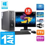 Pc fujitsu esprimo e500 e85 + sff core i5 - 2400 8go disque 1 to wifi w7 ecran 27