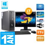 Pc fujitsu esprimo e500 e85 + sff core i7 - 2600 4go disque 1 to wifi w7 ecran 27