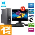 Pc fujitsu esprimo e500 e85 + sff i7 - 2600 ram 16go disque 500go wifi w7 ecran 19