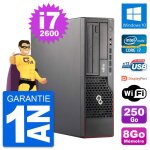 Pc fujitsu esprimo e700 dt intel i7 - 2600 ram 8go disque 250go windows 10 wifi