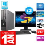Pc fujitsu esprimo e700 e90 + sff core i3 - 2120 8go disque 2 to wifi w7 ecran 27