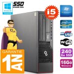 Pc fujitsu esprimo e700 e90 + sff core i5 - 2400 ram 16go disque 240 go ssd wifi w7