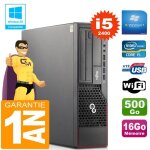 Pc fujitsu esprimo e700 e90 + sff core i5 - 2400 ram 16go disque 500go wifi w7